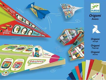 Origami Set Flugzeuge